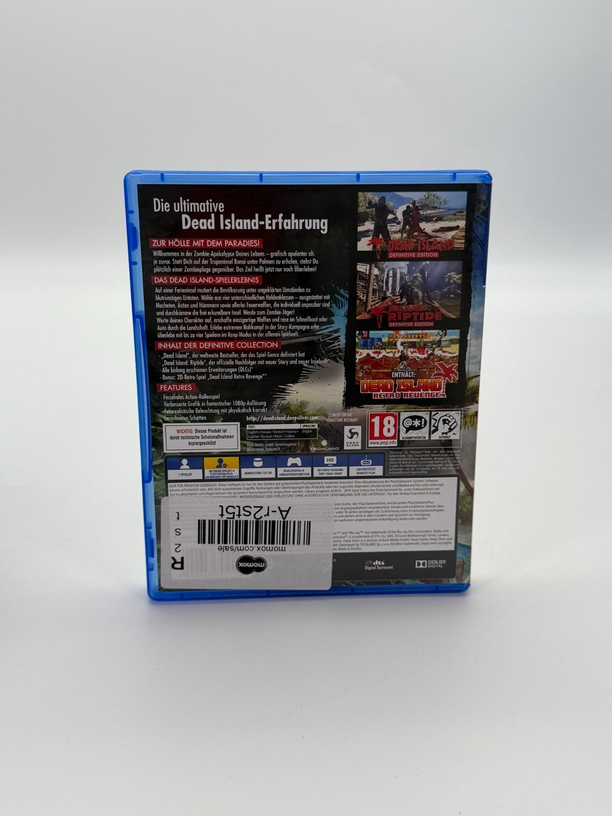Dead Island Definitive Edition Sony Playstation 4 guter Zustand CIB OVP
