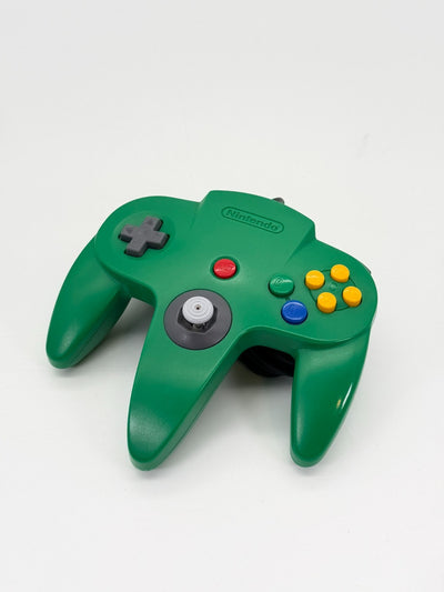 Original Nintendo 64 Controller Grün guter Zustand ohne Verpackung