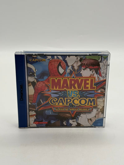 Marvel VS Capcom Clash of Super Heroes Sega Dreamcast Très bon état CIB OVP
