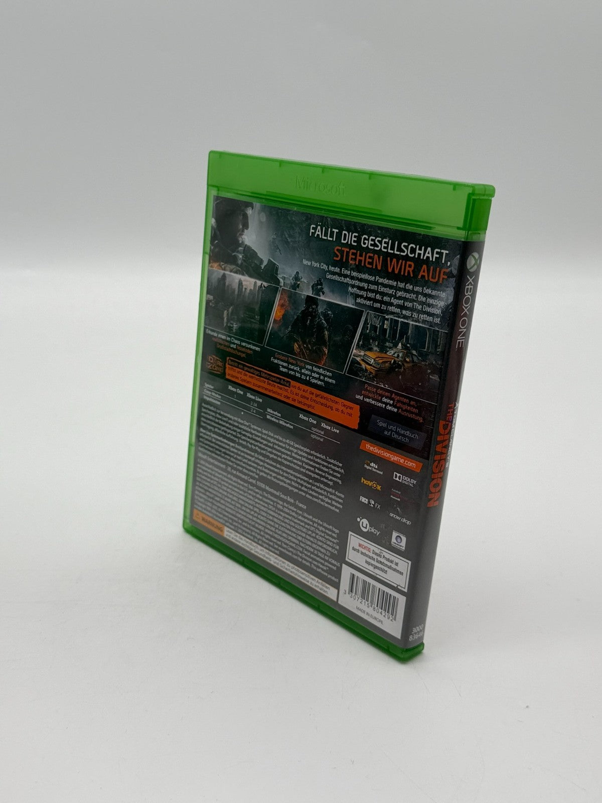 Tom Clancy's The Division Microsoft XBox One Très bon état CIB OVP