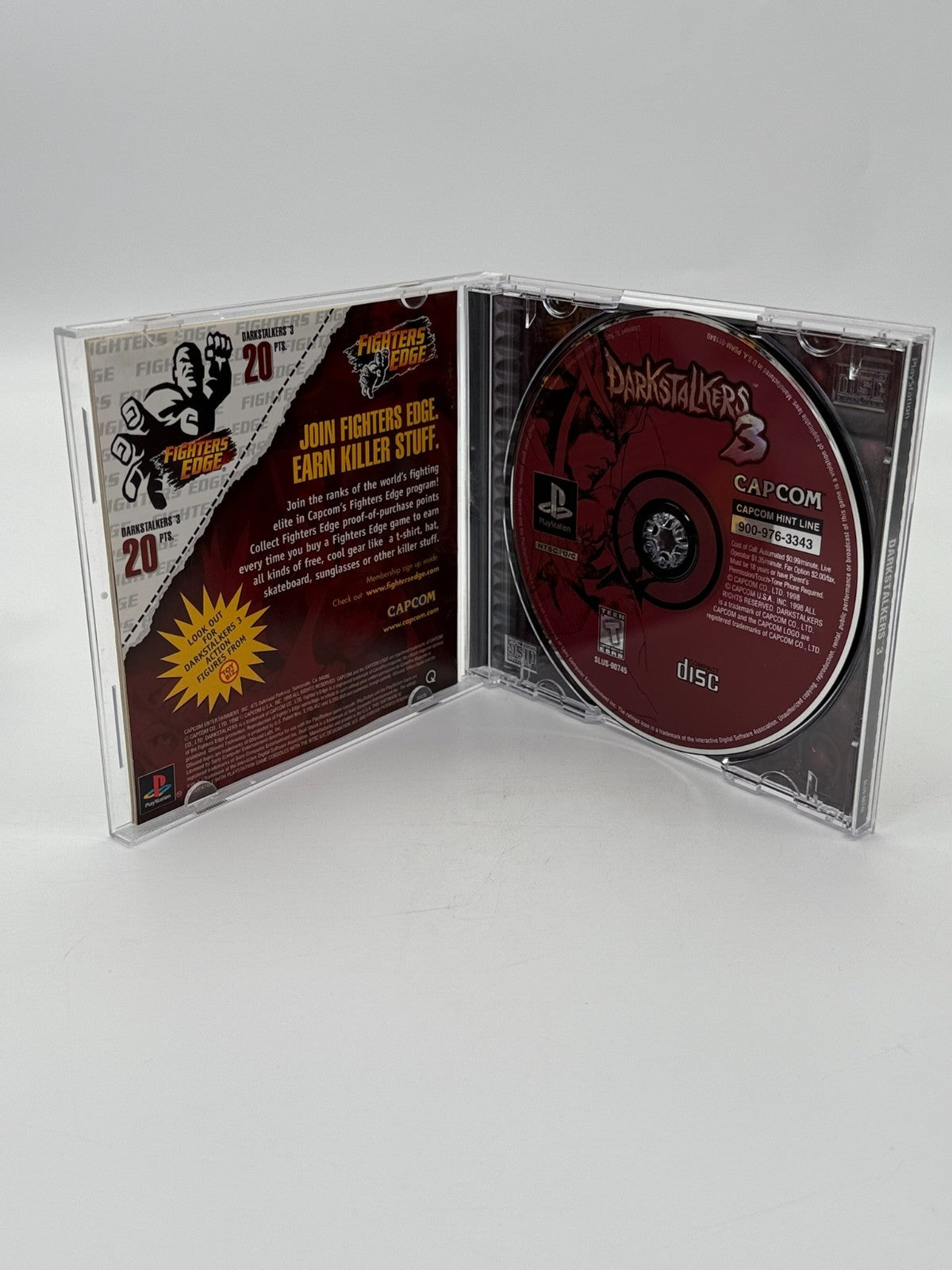 Darkstalkers 3 Sony Playstation 1 NTSC-U/C bon état CIB OVP