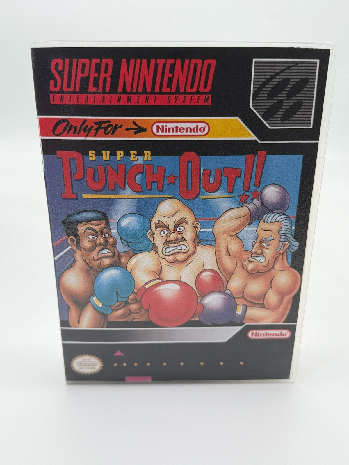 Super Punch Out Super Nintendo SNES NTSC-U/C bon état