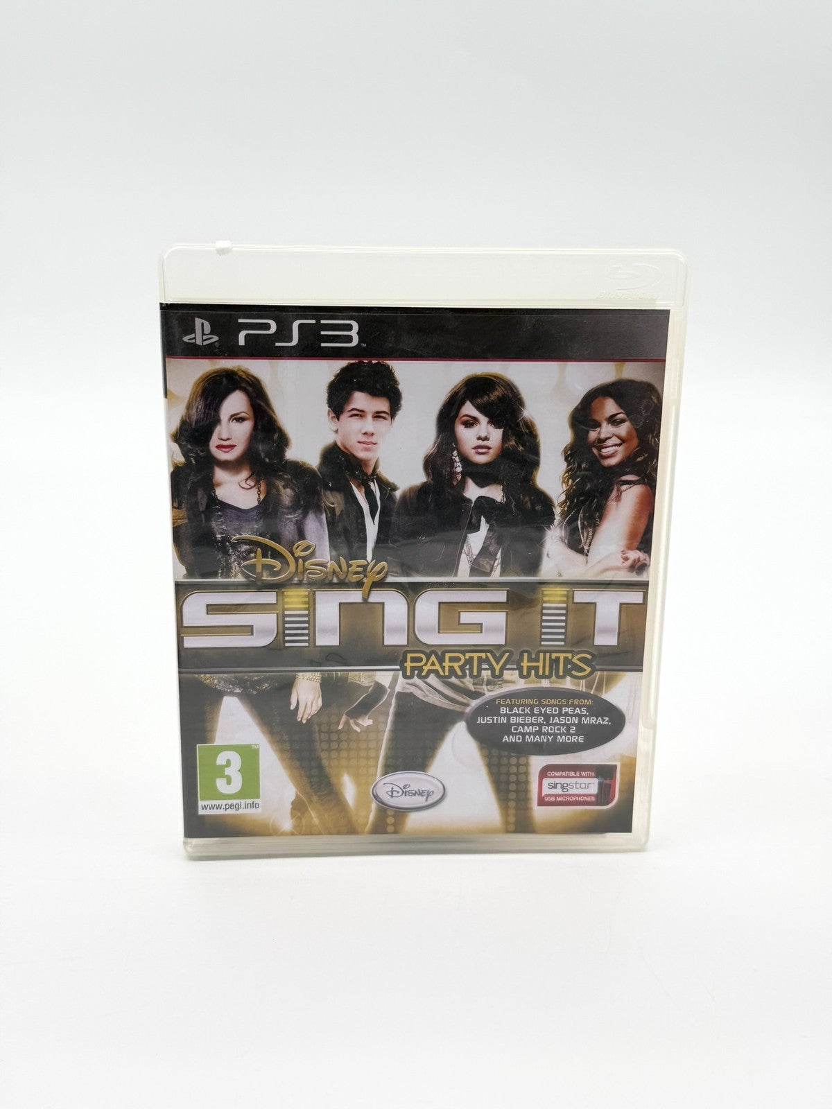 Disney Sing It Party Hits Sony Playstation 3 guter Zustand CIB OVP