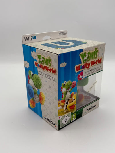 Yoshi's Woolly World - Amiibo Figur Bundle Nintendo Wii U Neu OVP CIB
