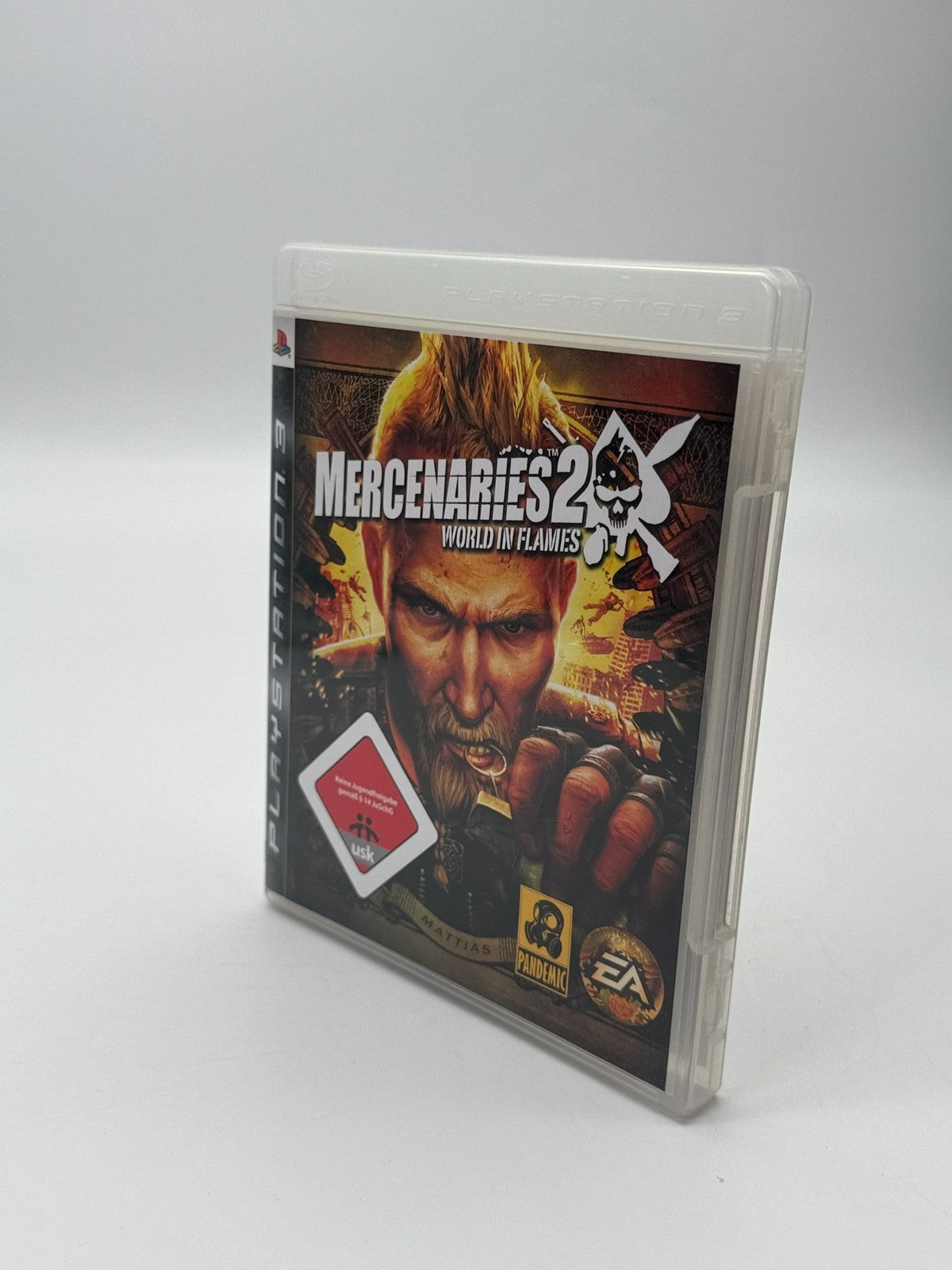 Mercenaries 2 World in Flames Sony Playstation 3 Très bon état CIB OVP