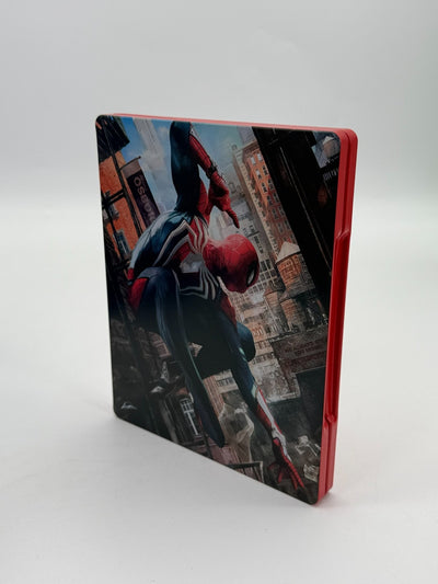 Spider Man + Steelbook Sony Playstation 4 Très bon état CIB OVP