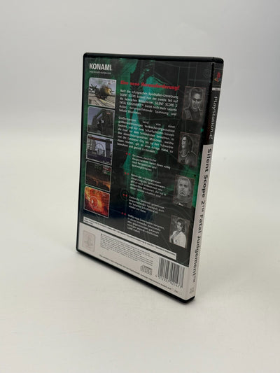 Silent Scope 2 Fatal Judgement Sony Playstation 2 good condition CIB OVP