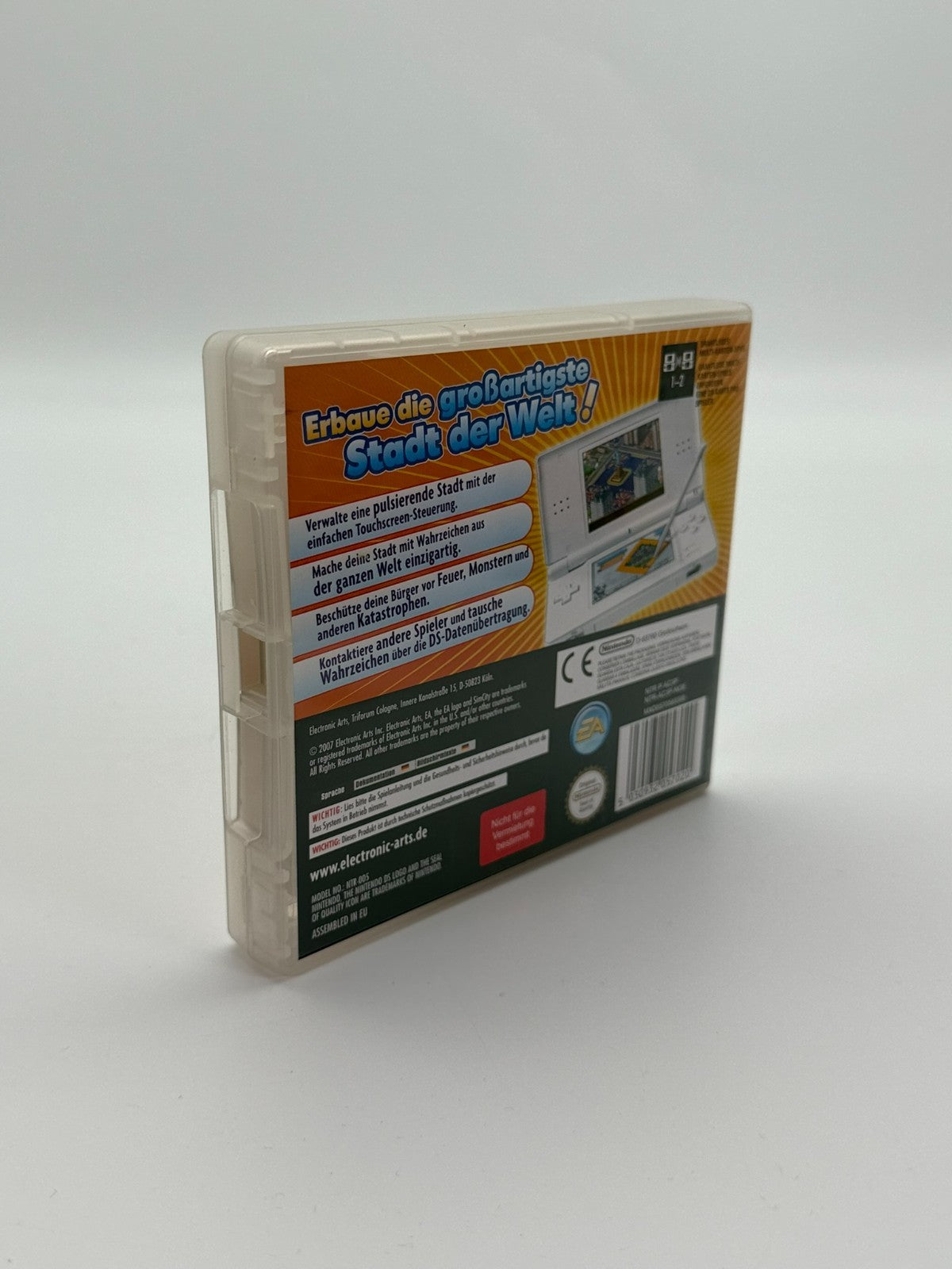 Sim City DS Nintendo DS good condition CIB OVP