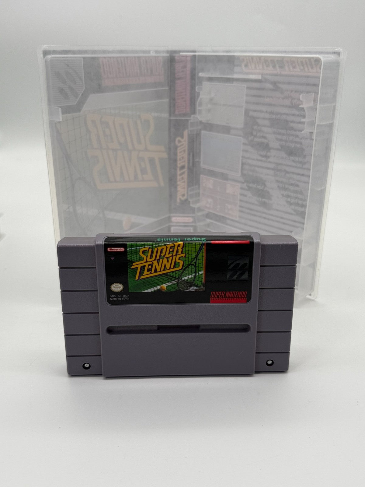 Super Tennis Super Nintendo SNES NTSC-U/C guter Zustand