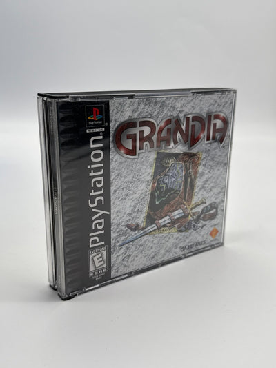 Grandia Sony Playstation 1 NTSC U/C bon - très bon état CIB Boîte