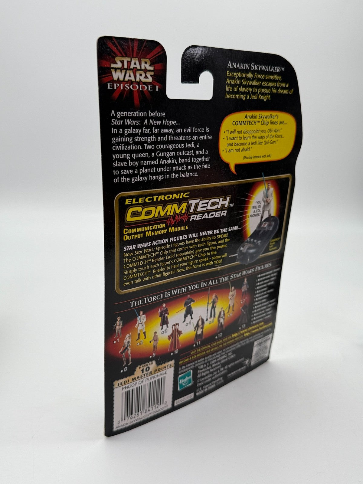 Star Wars Épisode 1 Anakin Skywalker avec unité Comlink Neuf scellé