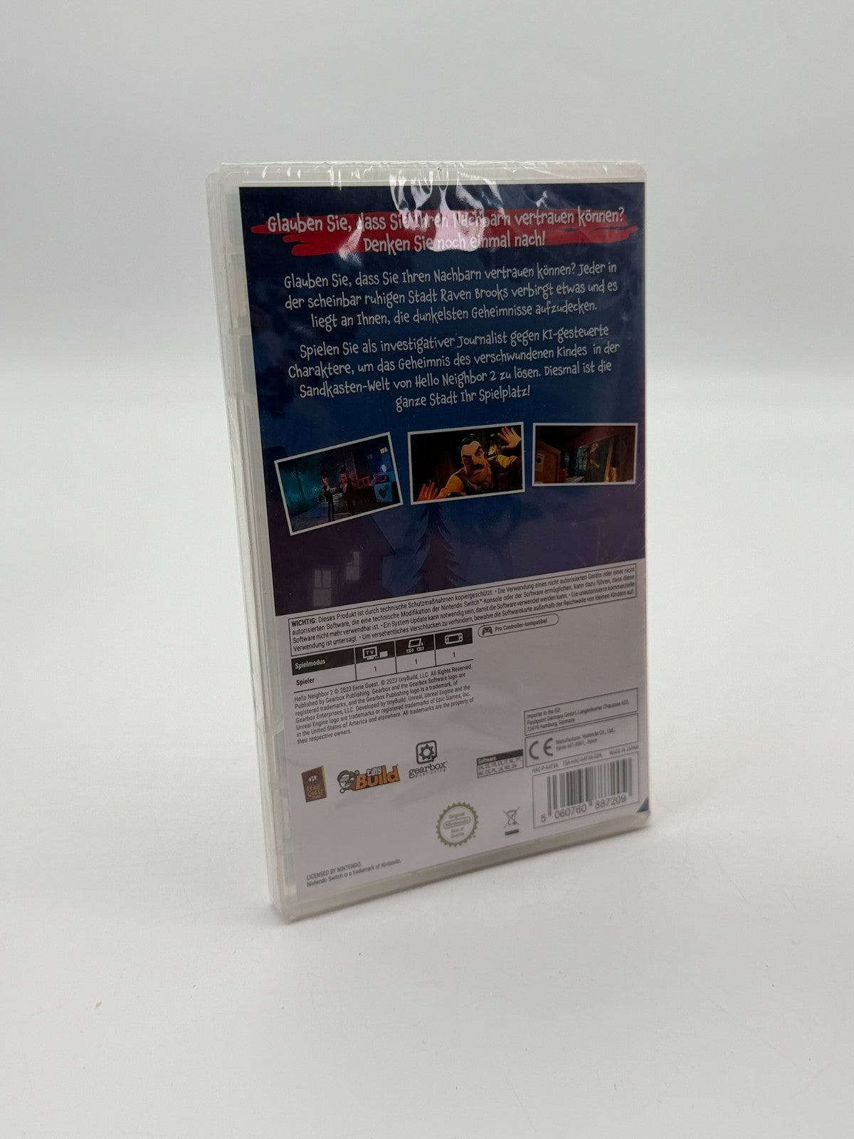 Hello Neighbor 2 Nintendo Switch Sealed New CIB OVP