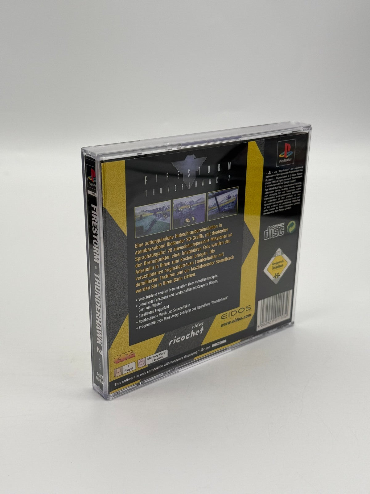 Firestorm Thunderhawk 2 Sony Playstation 1 guter Zustand CIB OVP