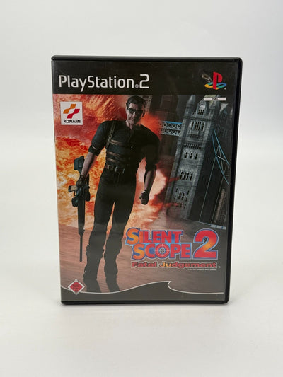 Silent Scope 2 Fatal Judgment Sony PlayStation 2 bon état emballage d'origine