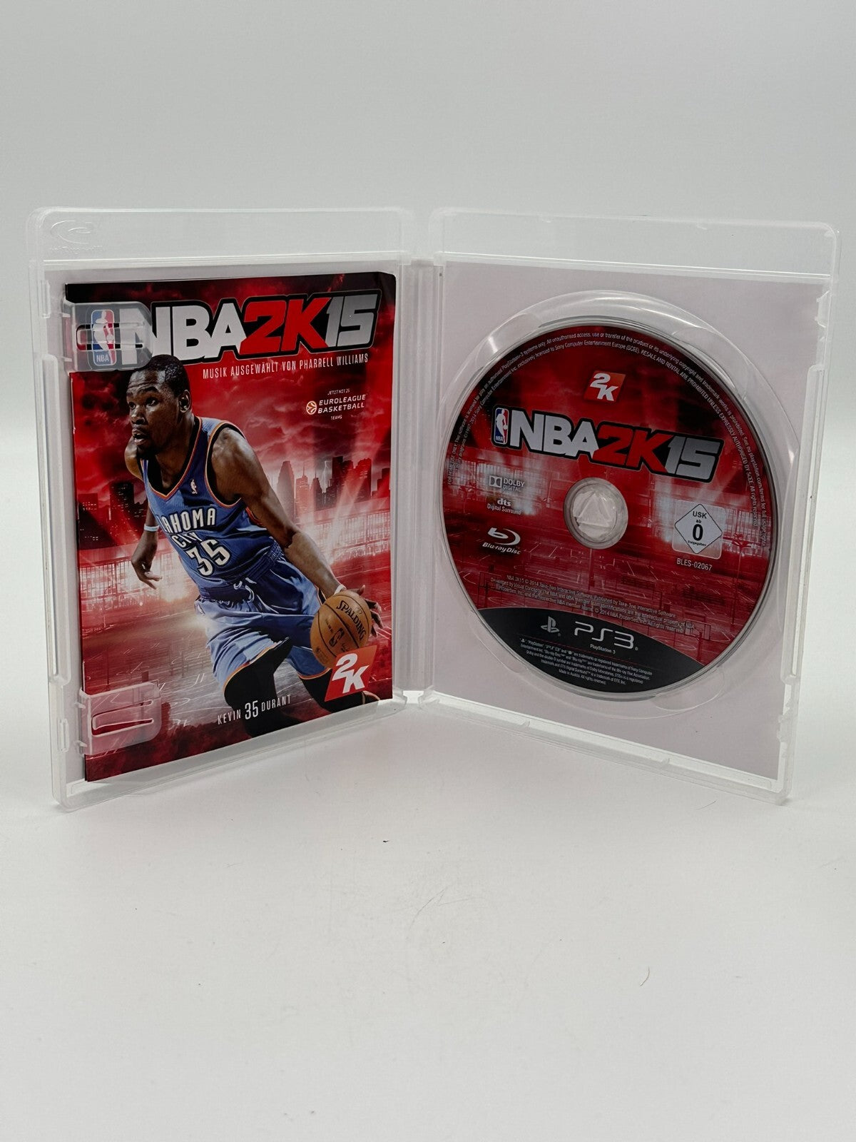 NBA 2K15 Sony Playstation 3 PS3 bon état complet en boîte (CIB)