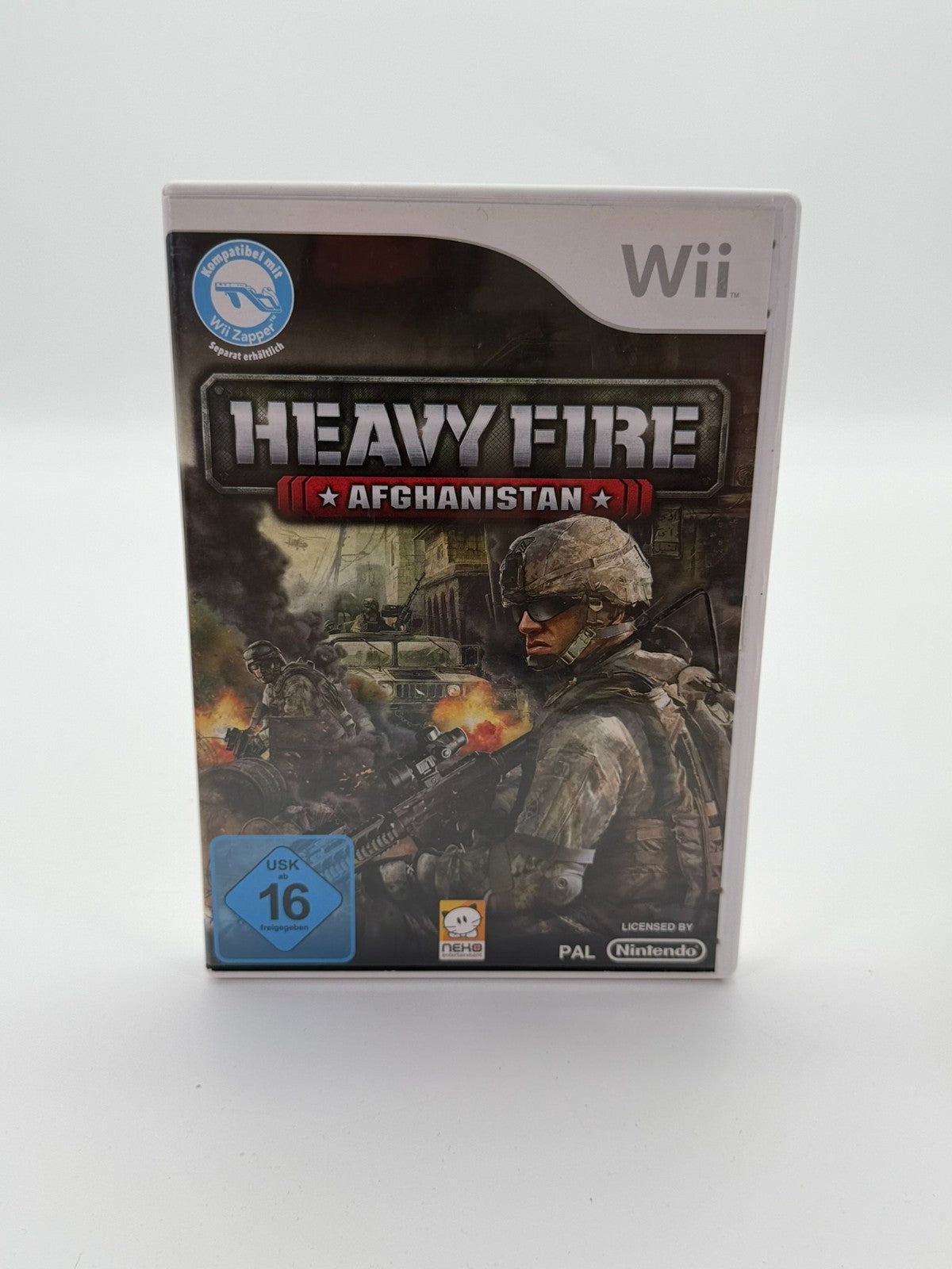 Heavy Fire Afghanistan Nintendo Wii Sehr guter Zustand CIB OVP
