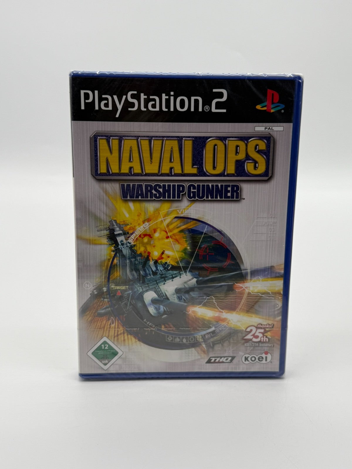 Naval Ops Warship Gunner Sony Playstation 2 Scellé d'usine bon état CIB OVP