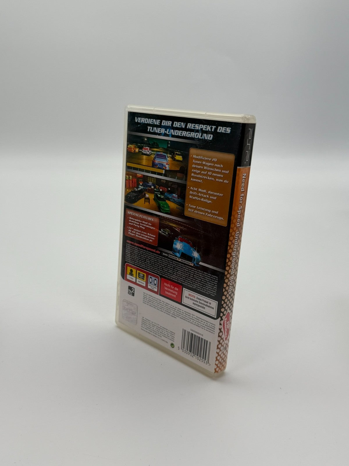 Need For Speed Rivals Sony PSP guter Zustand OVP