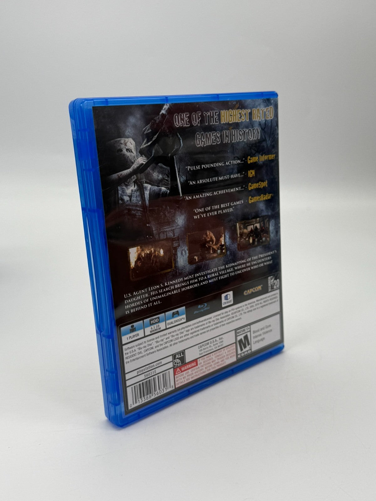 Resident Evil 4 Sony Playstation 4 Très bon état Emballage d'origine