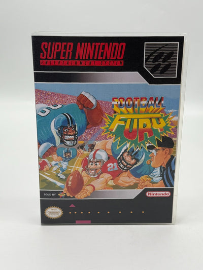 Football Fury Super Nintendo SNES NTSC-U/C gut - Sehr gut Modul + Anleitung