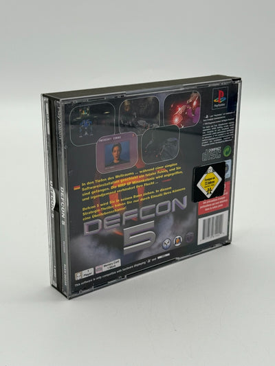 Defcon 5 Sony Playstation 1 PS1 PSX PsOne Big Box Bon état CIB OVP