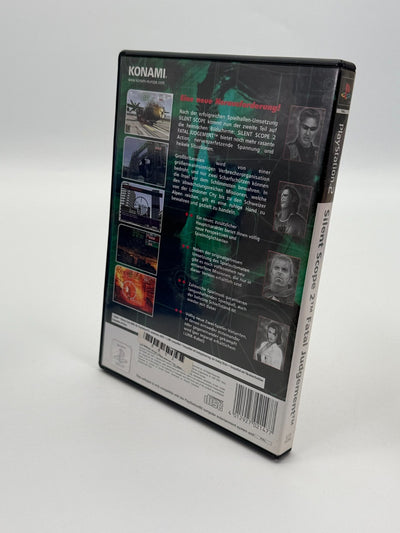Silent Scope 2 Fatal Judgement Sony Playstation 2 Sehr guter Zustand CIB OVP