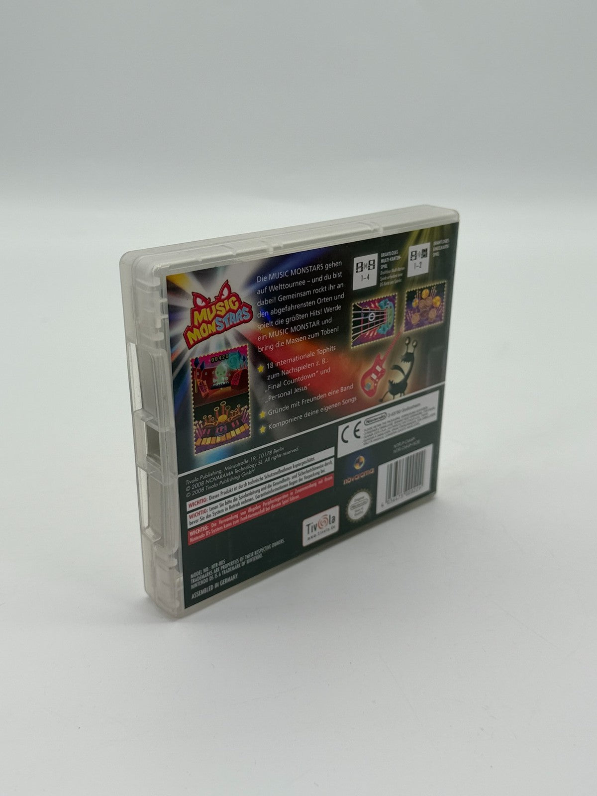 Music Monstars Nintendo DS good condition CIB OVP