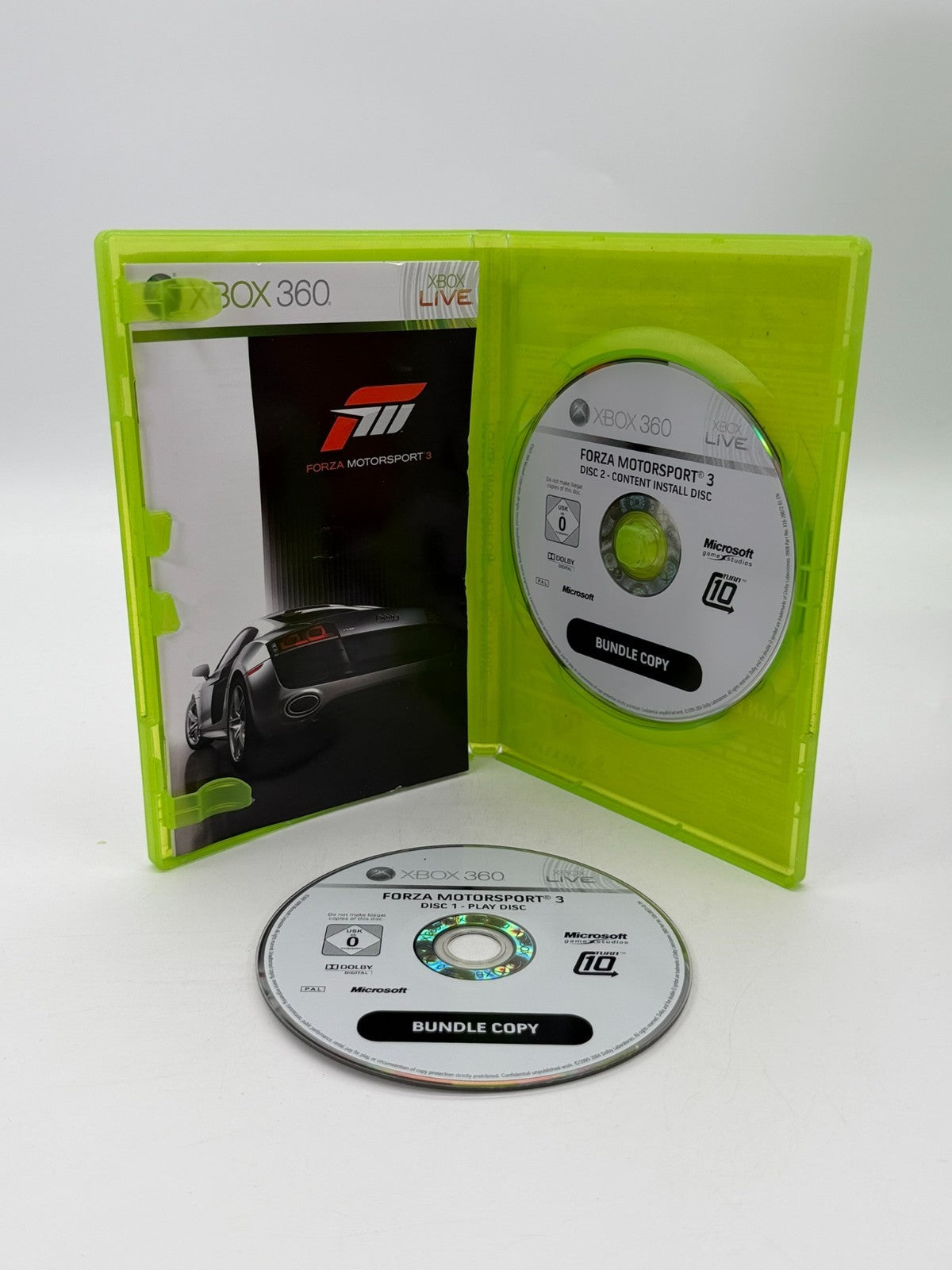 Forza Motorsport 3 & Alan Wake (ohne Code) Microsoft XBox 360 guter Zustand OVP