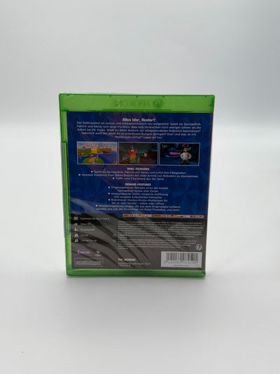Spongebob Squarepants Battle For Bikini Bottom Rehydrated Microsoft XBox One Factory Sealed Neu