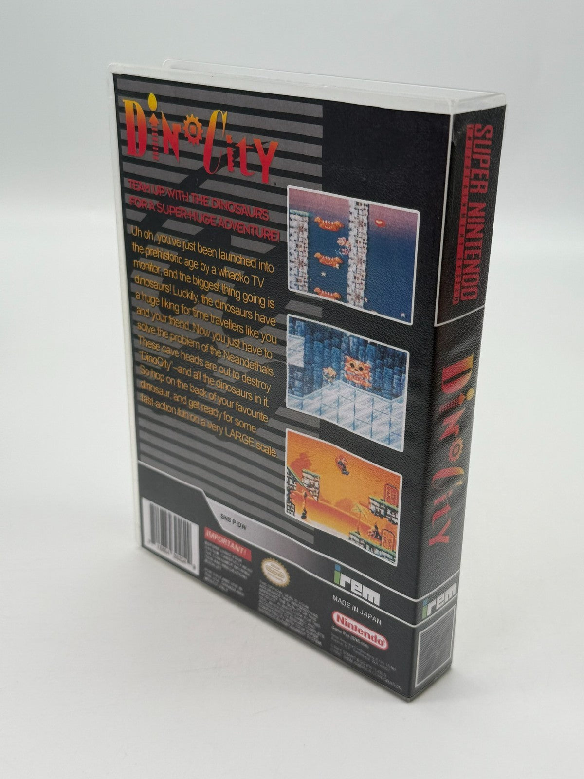 DinoCity Super Nintendo SNES NTSC-U/C bon état