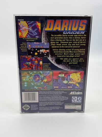 Darius Gaiden Sega Saturn NTSC-U/C Very Good Condition CIB OVP Long Box