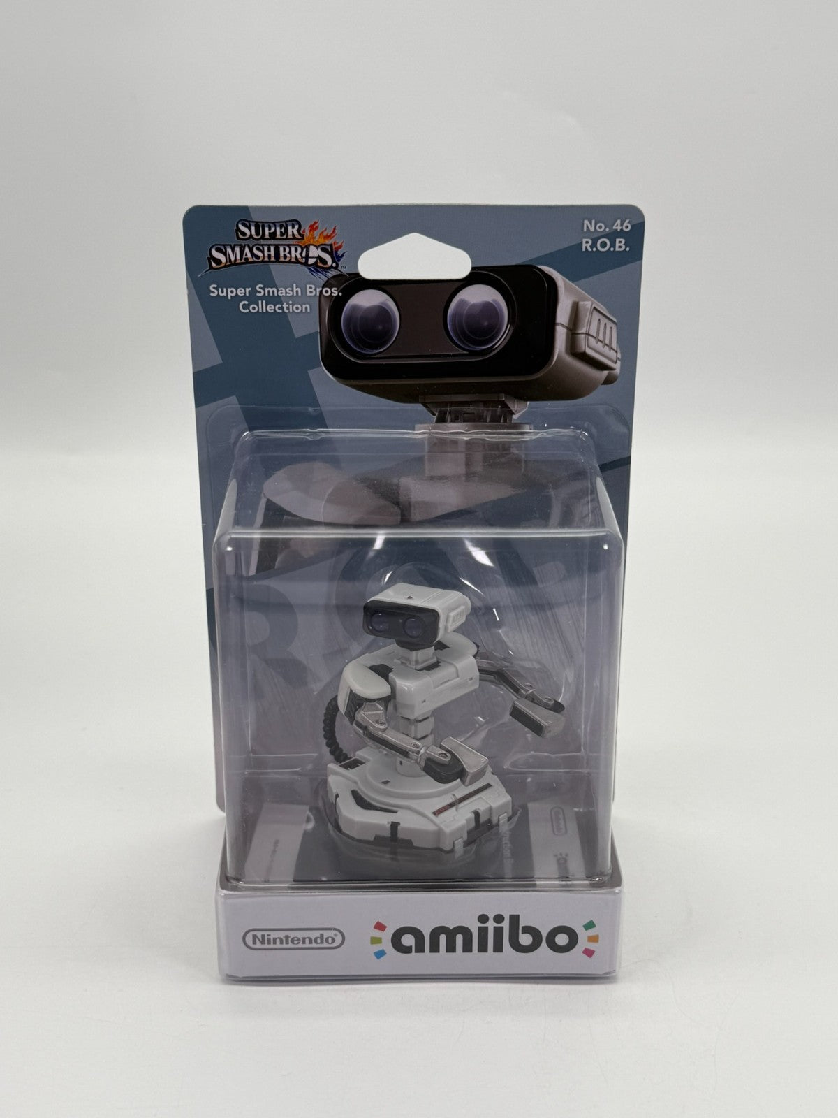 Super Smash Bros. R.O.B. N°46 Amiibo sous blister Neuf CIB OVP