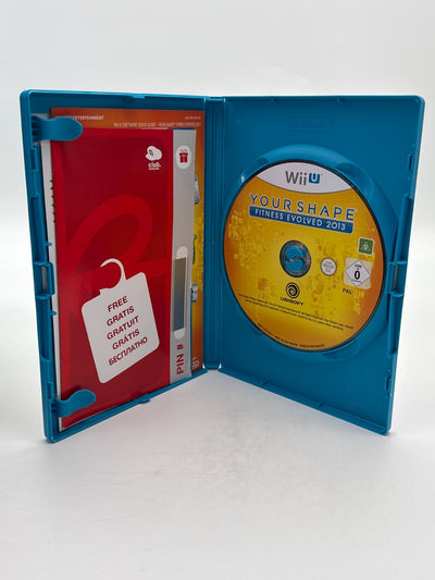Your Shape Fitness Evolved 2013 Nintendo Wii U Très bon état CIB OVP