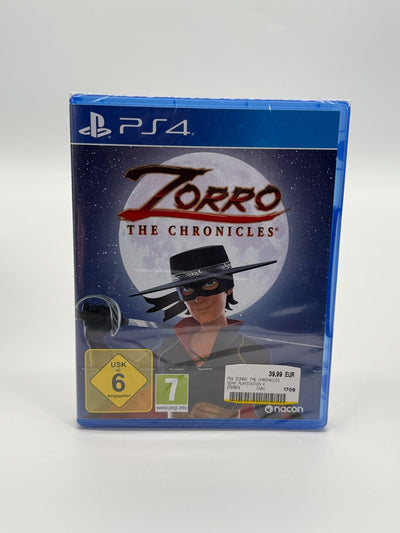 Zorro The Chronicles Sony Playstation 4 Factory Sealed CIB OVP