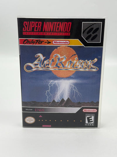 ActRaiser Super Nintendo SNES NTSC-U/C guter Zustand