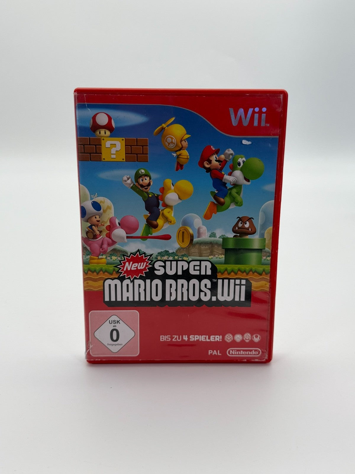 New Super Mario Bros. Wii Nintendo Wii akzeptabler Zustand OVP