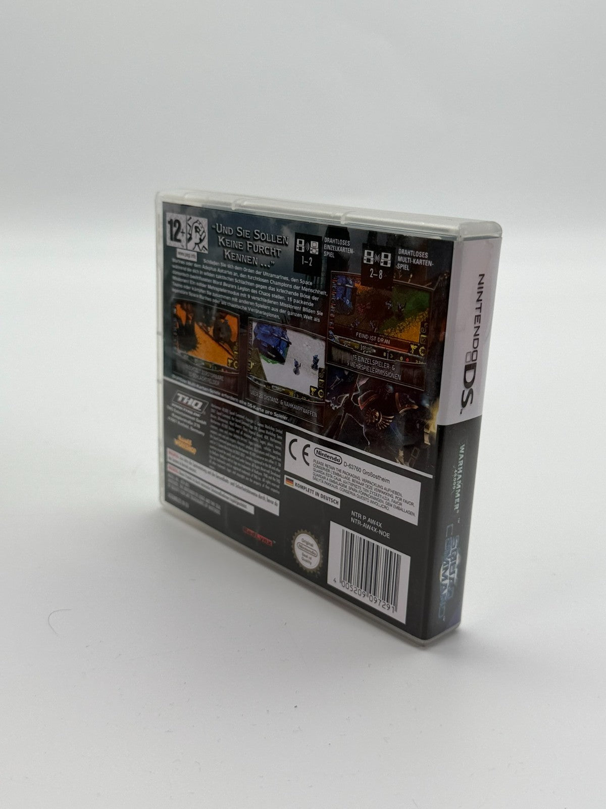 Warhammer 40.000 Squad Command Nintendo DS guter Zustand CIB OVP