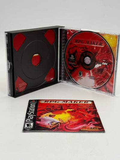 RPG Maker Sony Playstation 1 guter Zustand CIB OVP NTSC U/C