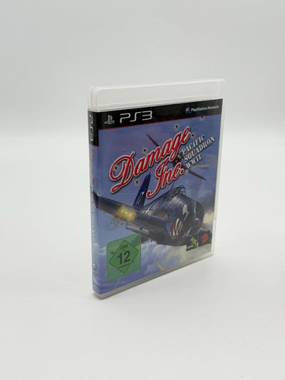 Damage Inc Pacific Squadron WWII Sony Playstation 3 Sehr guter Zustand CIB OVP
