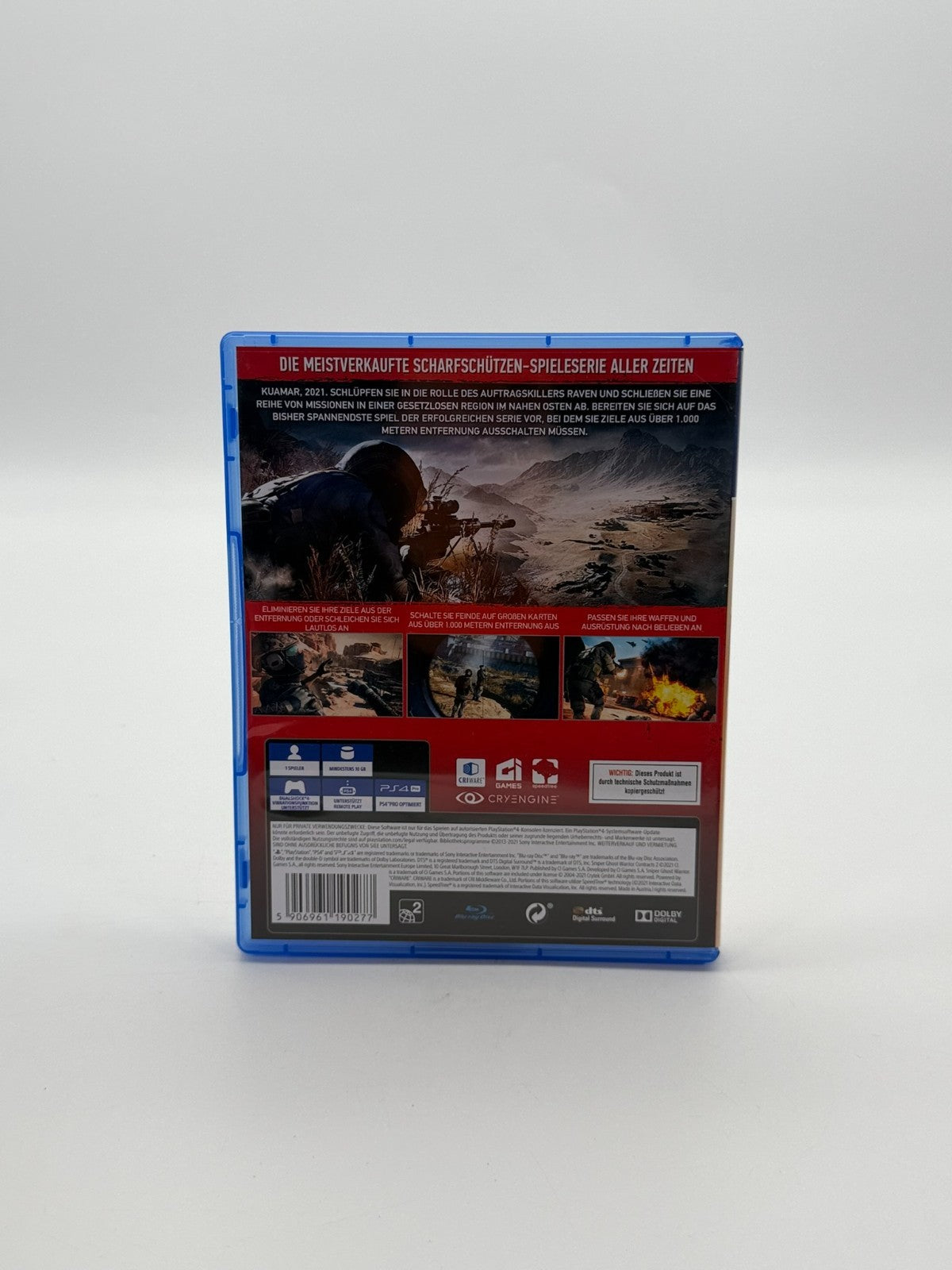 Sniper Ghost Warrior Contracts 2 Sony Playstation 4 guter Zustand OVP