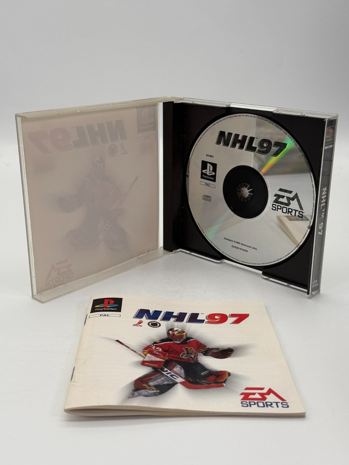 NHL 97 Sony PlayStation 1 Good Condition CIB OVP