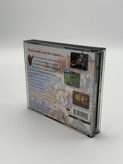 Dragon Warrior VII Sony Playstation 1 bon état CIB OVP Grande Boîte NTSC