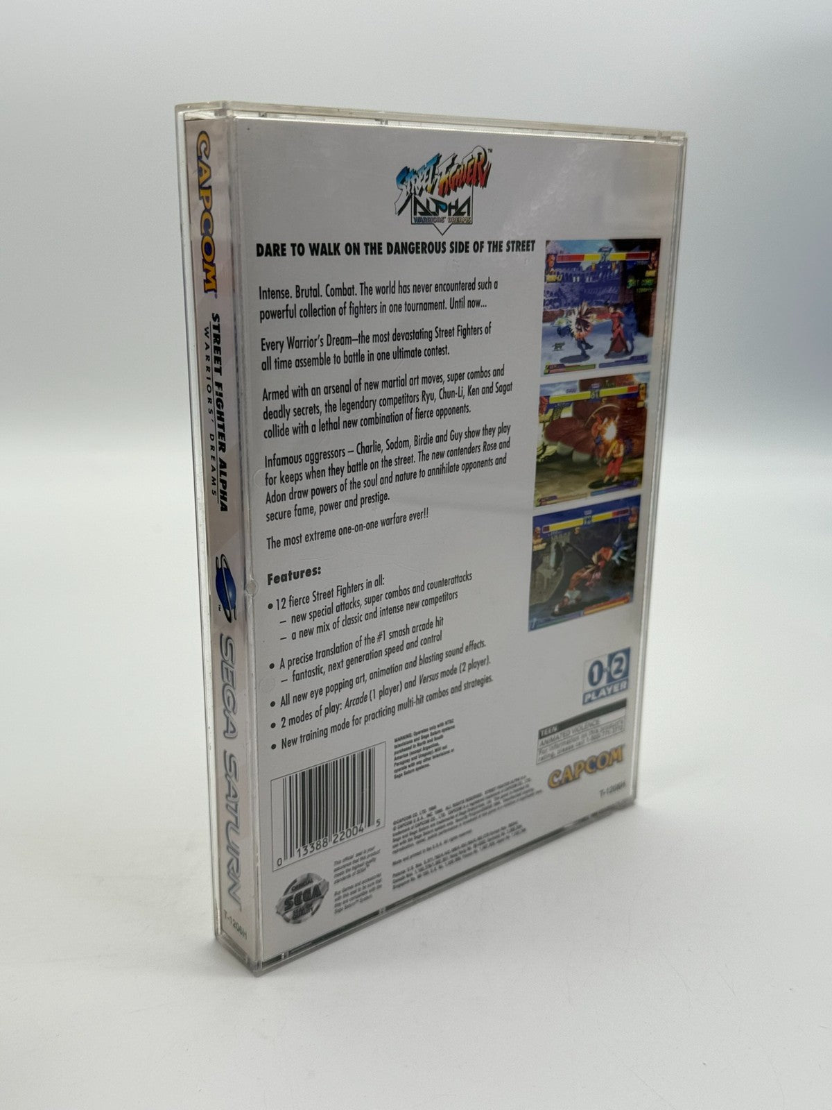 Street Fighter Alpha Warriors Dreams Sega Saturn NTSC-U/C good condition CIB OVP