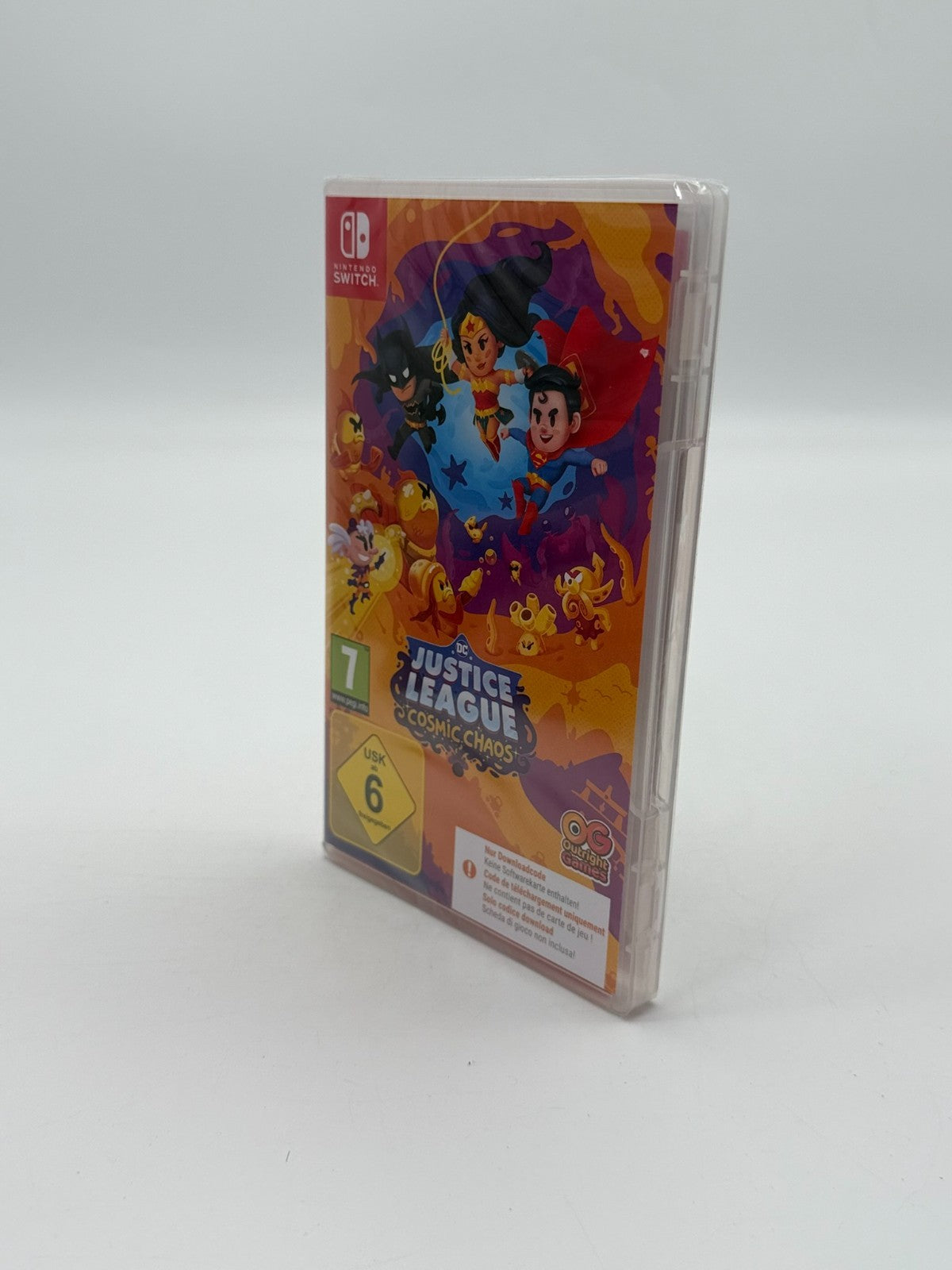 DC's Justice League Cosmic Chaos Nintendo Switch Sealed New CIB OVP