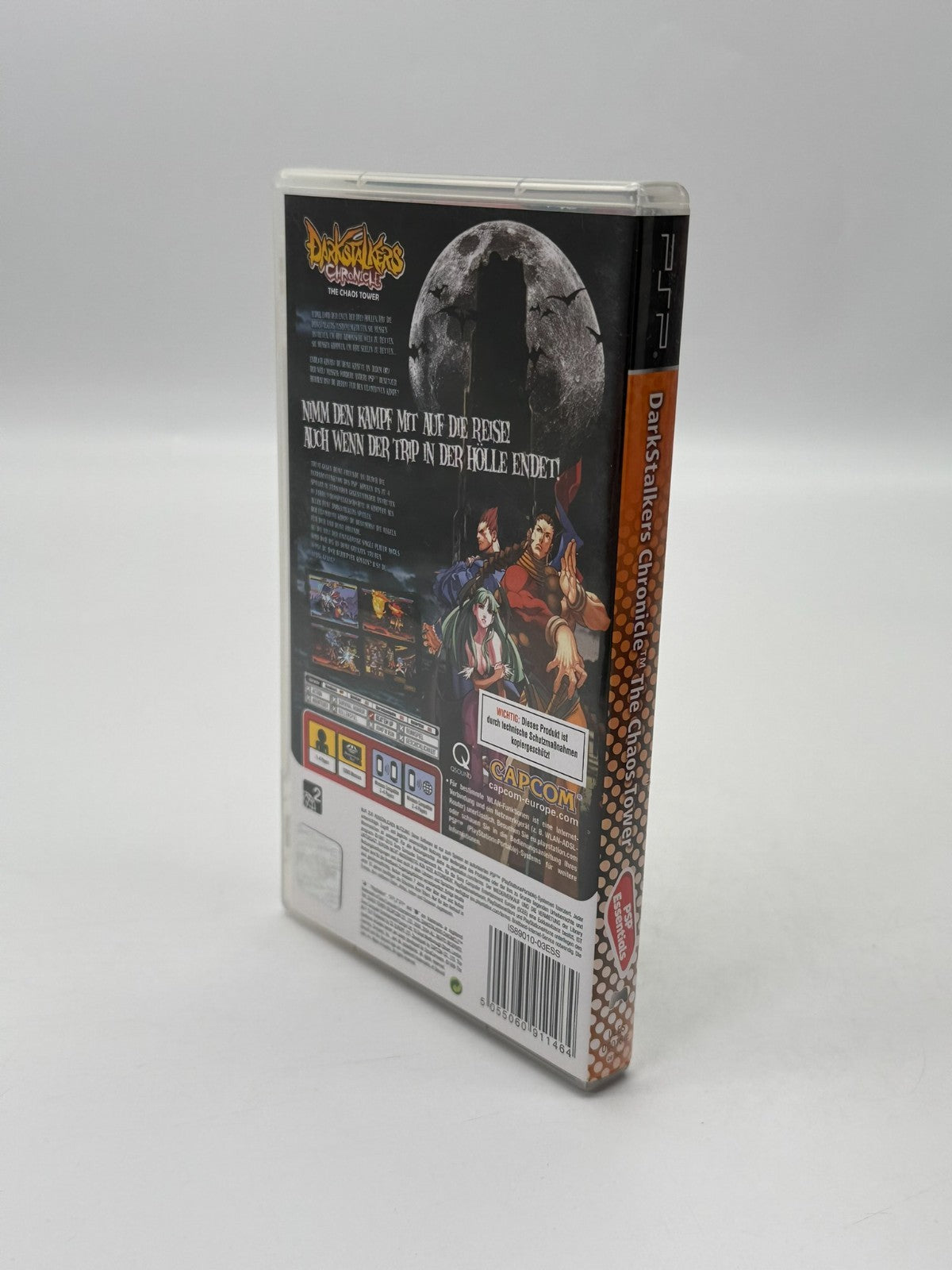 DarkStalkers Chronicle The Chaos Tower Sony PSP Sehr guter Zustand CIB OVP