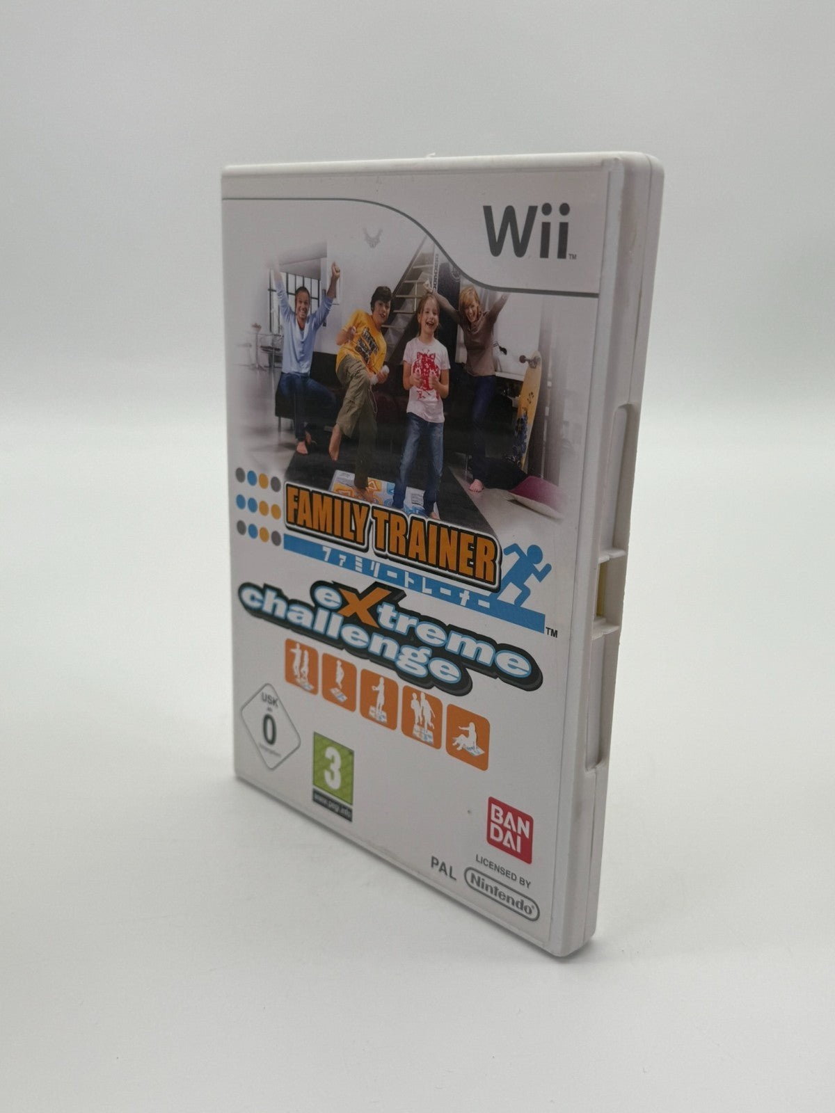 Family Trainer Extreme Challenge Nintendo Wii guter Zustand CIB OVP