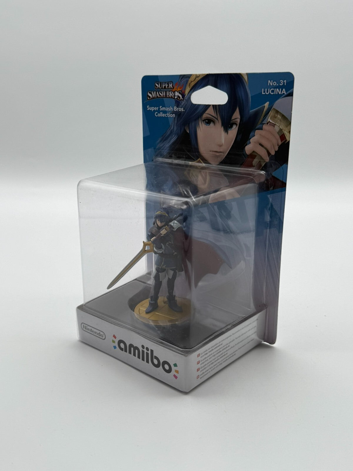 Super Smash Bros. Lucina No. 31 Amiibo 3DS Wii U Switch New & Unused