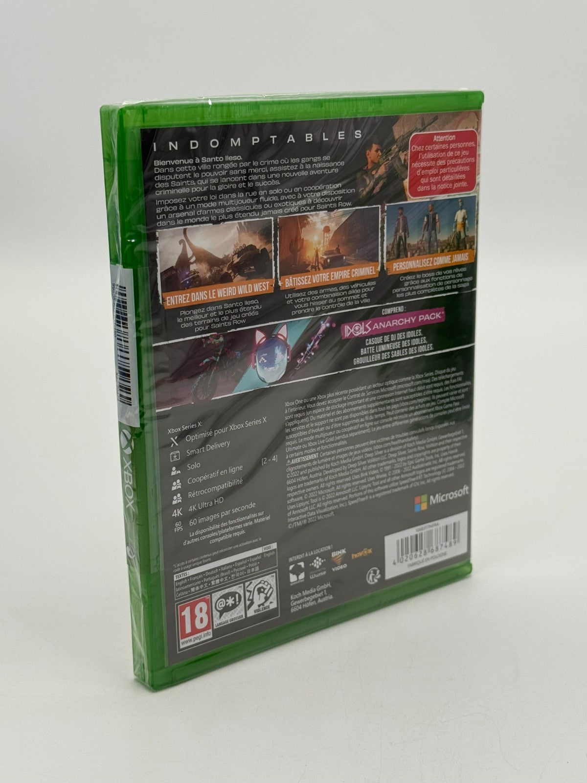 Saints Row Day One Edition Microsoft XBox One Series X Factory Sealed CIB OVP