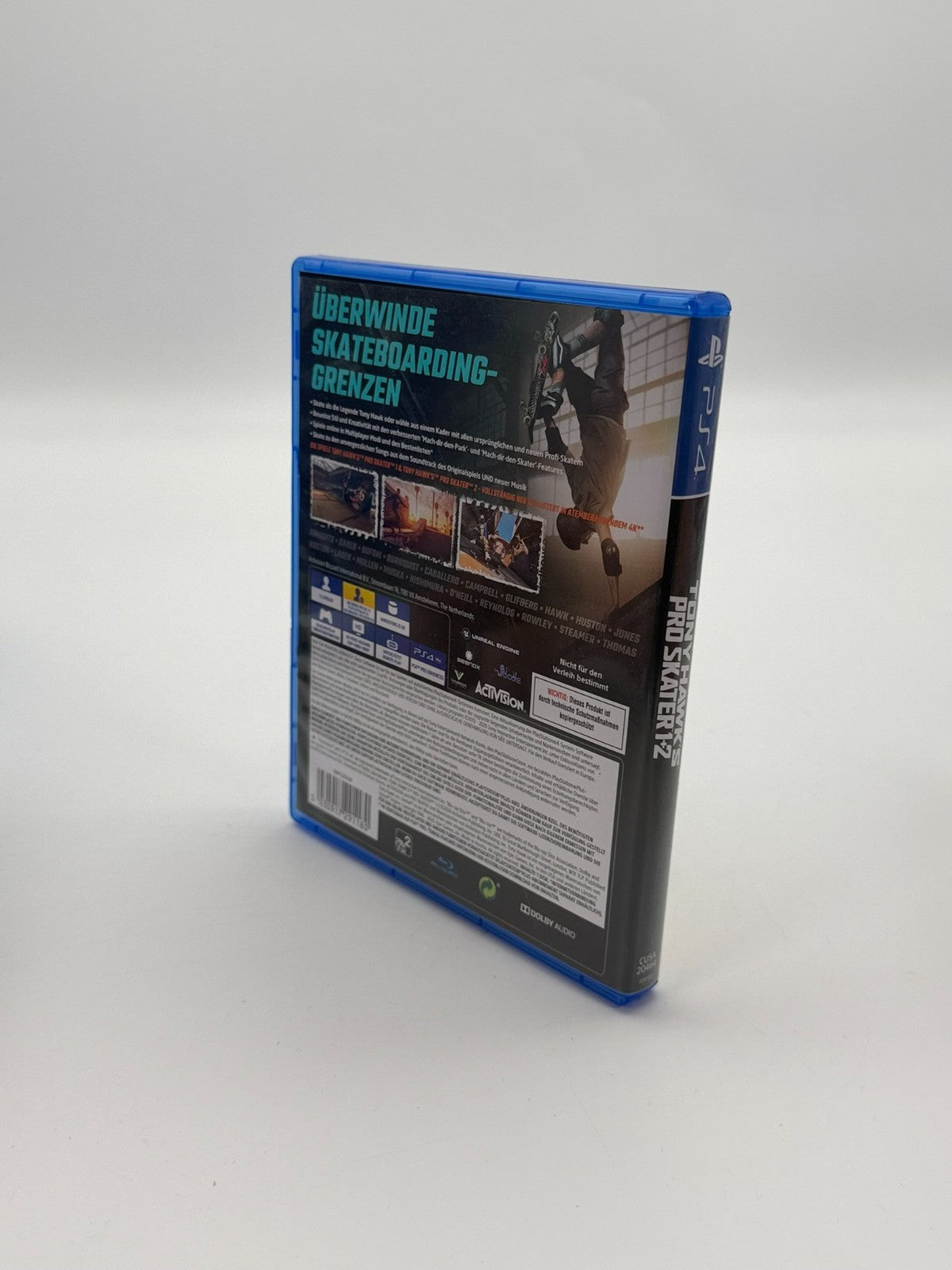 Tony Hawks Pro Skater 1+2 Sony Playstation 4 Sehr guter Zustand OVP