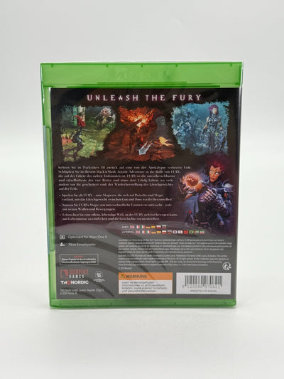 Darksiders III Microsoft XBox One scellé en usine neuf sous emballage d'origine complet